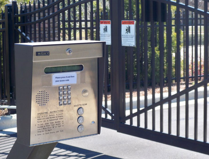 Gate Access Control System Newport Beach